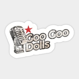 Goo Goo Dolls Vintage Sticker